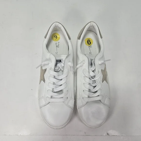 Vintage Havana Carla White Sneakers with Gold Star & Extra Laces Women's Size 9 - Picture 8 of 12